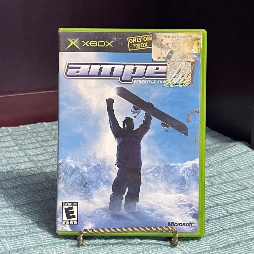 Amped (Microsoft XBOX) TESTED Complete Case Disc Book Video Game
